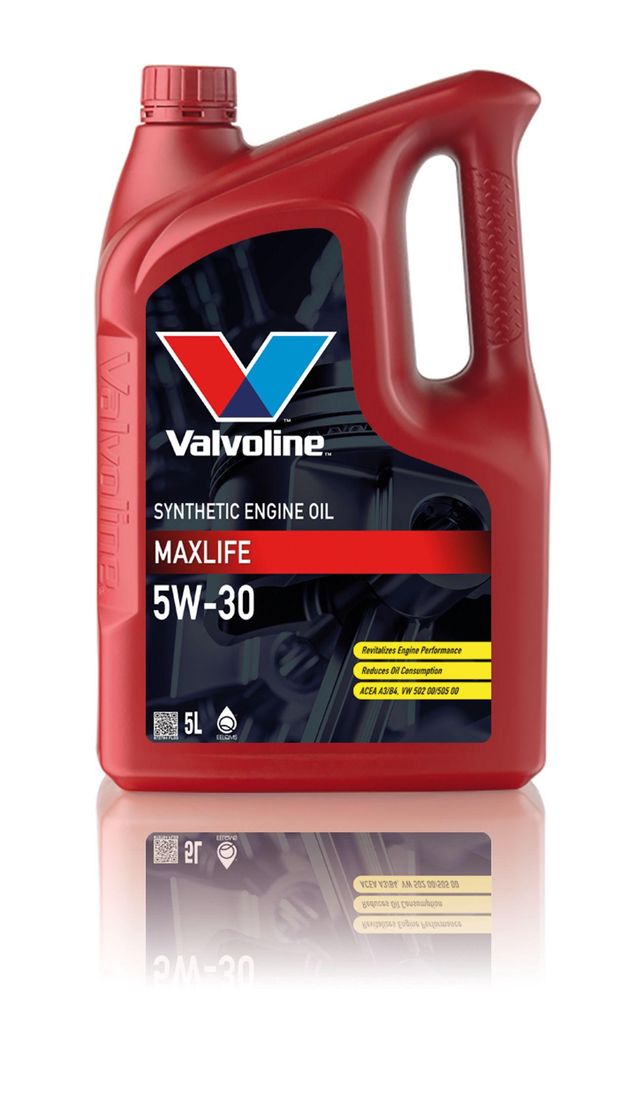 Valvoline MAXLIFE 5W-30 Масло моторное, Синтетическое, 5 л