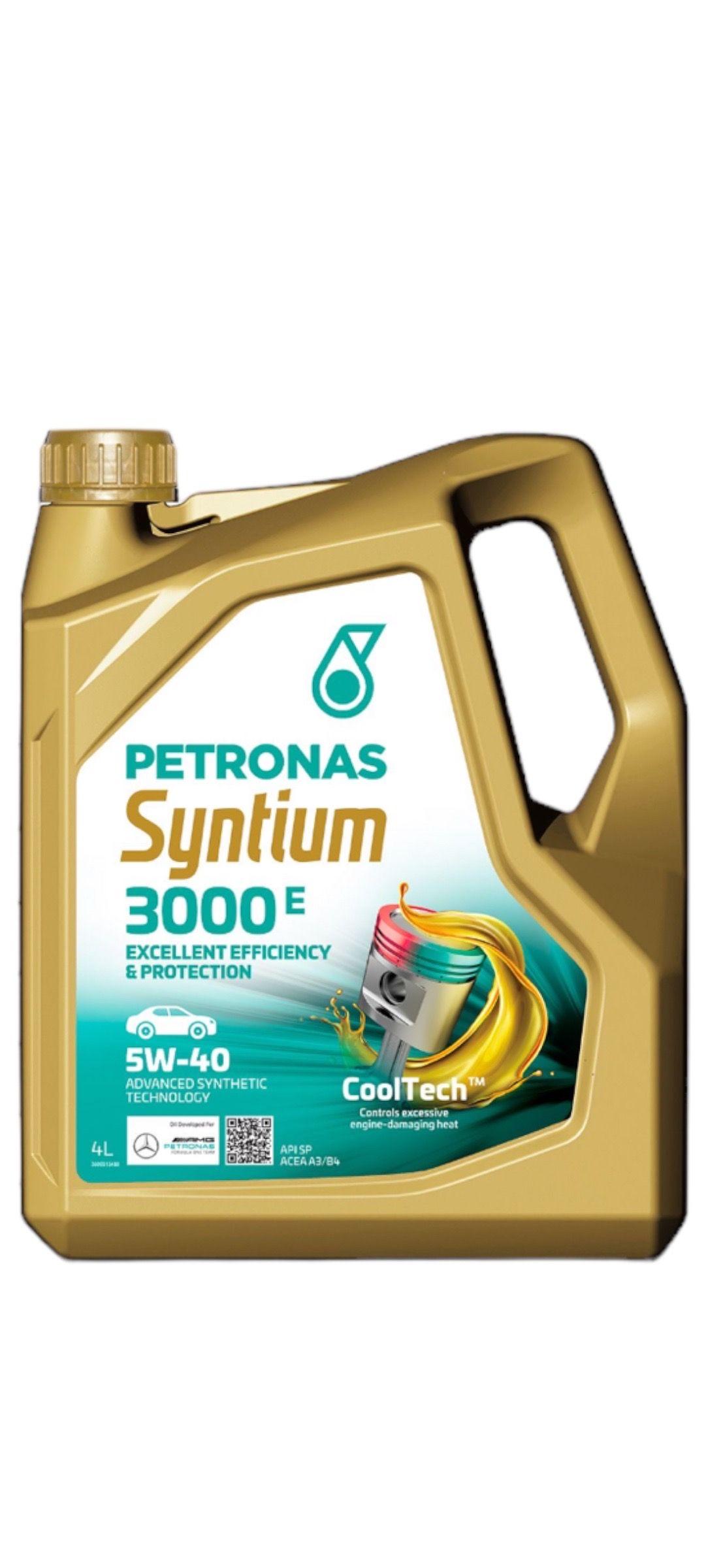 PETRONAS Syntium  syntium 3000 e 5w-40 5W-40 Масло моторное, Синтетическое, 4 л