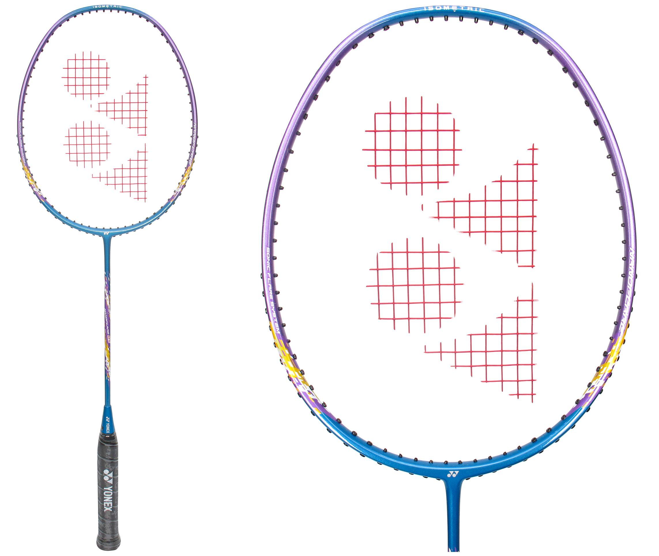 Ракетка для бадминтона Yonex Nanoflare 8S (Teal/Purple) (4UG5) со струной