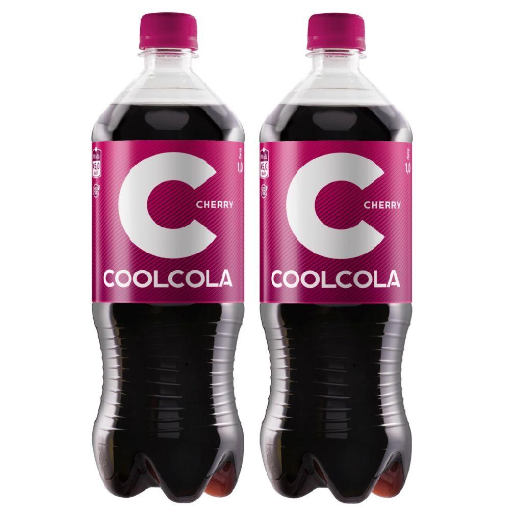 Напиток газированный Cool Cola Cherry, 2 шт по 1 л