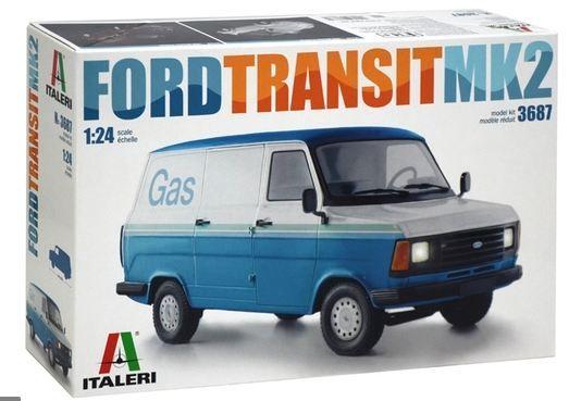 Сборная модель "Ford Transit MK.II" (1:24), артикул 3687