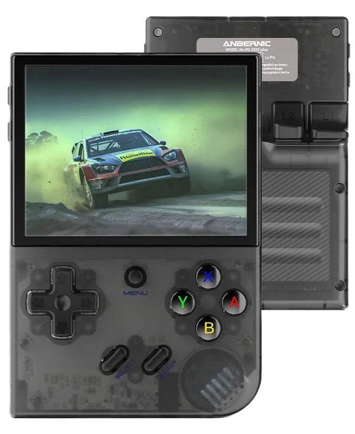 Игровая консоль Anbernic Portable Game Console RG35XX Plus Transparent Black