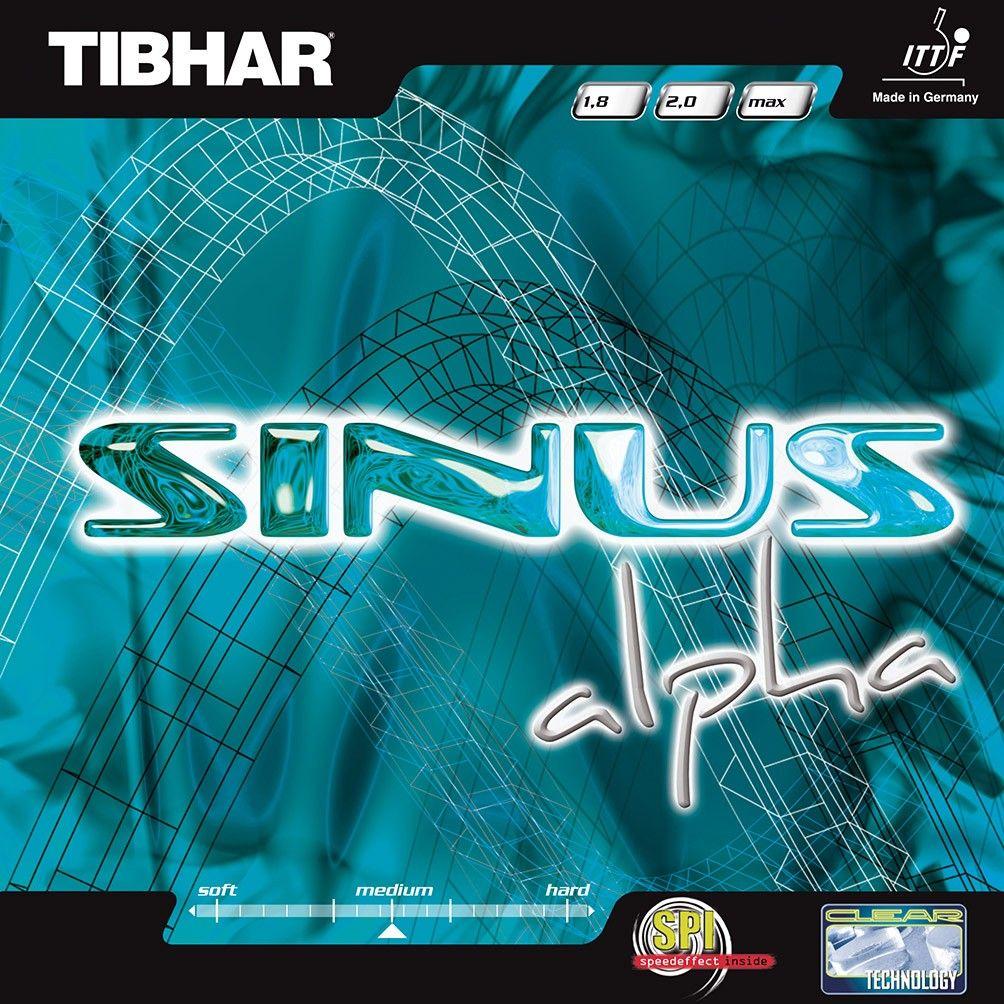 Накладка для ракетки Tibhar Sinus Alpha 1.8 red