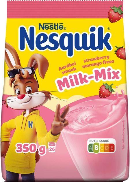 Напиток растворимый NESQUIK Milk-Mix клубника 350г (не какао)