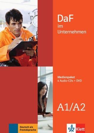 DaF im Unternehmen A1-A2 Medienpaket (4 CDs -DVD)