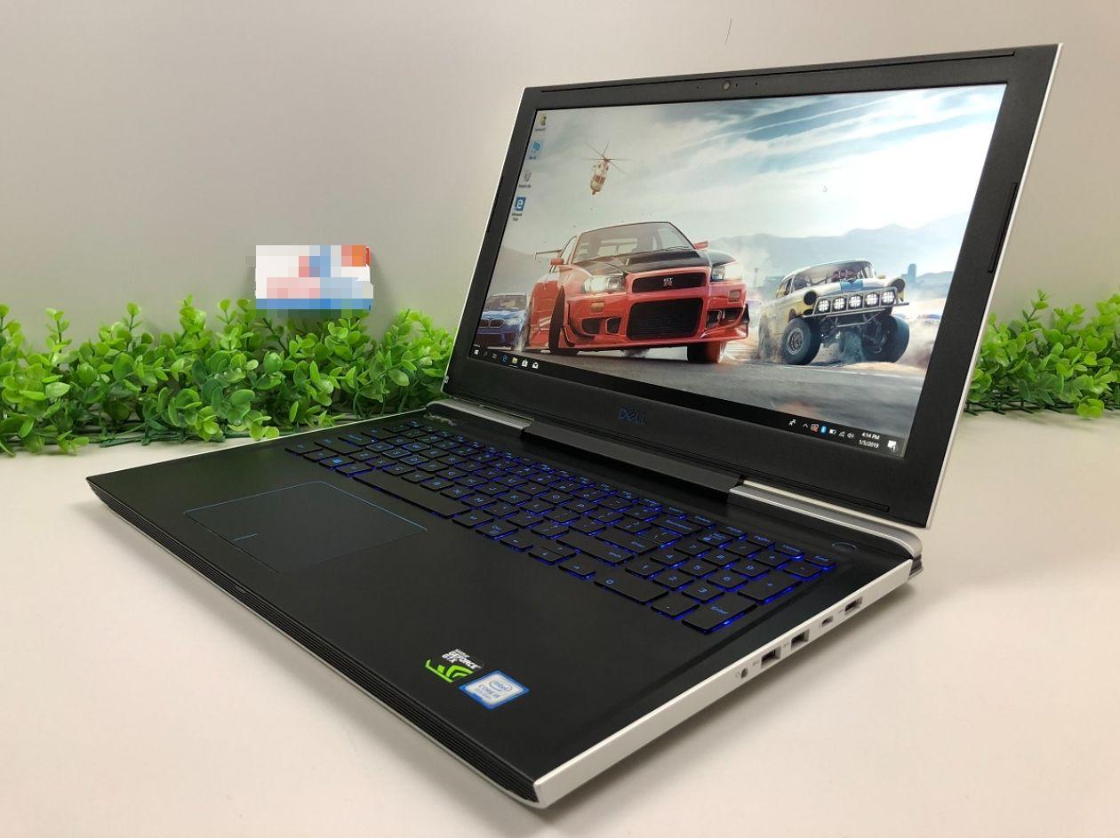 Dell G7-7588 Игровой ноутбук 15.6", Intel Core i5-8300H, RAM 16 ГБ 512 ГБ, NVIDIA GeForce GTX 1050 Ti (4 Гб), Windows Pro, белый, Русская раскладка