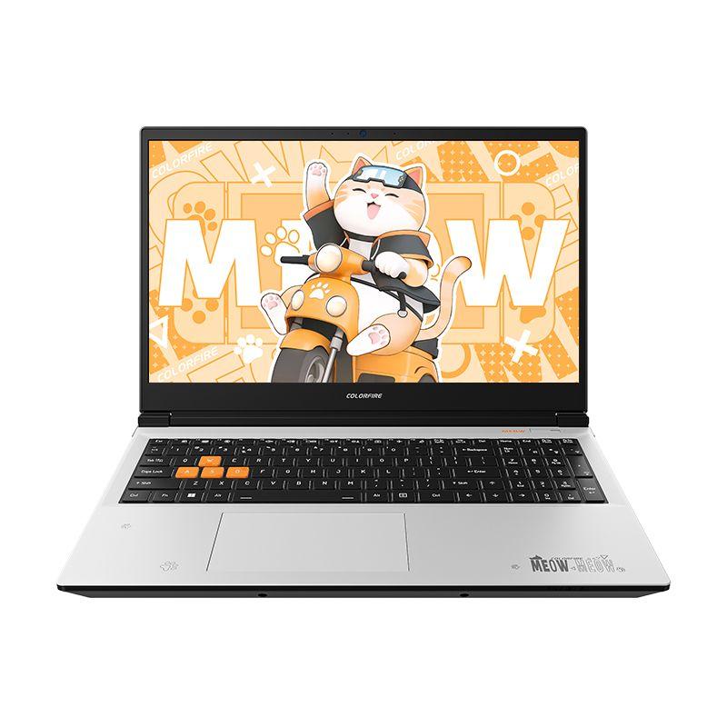 COLORFIRE MEOW R16 16+1024+4070 Игровой ноутбук 16", AMD Ryzen 9 7845HX, RAM 16 ГБ, SSD, NVIDIA GeForce RTX 4070 для ноутбуков (8 Гб), Windows Pro, белый, Английская раскладка