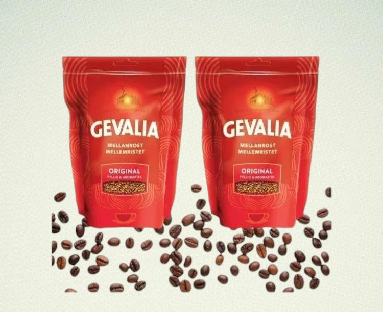 Кофе растворимый GEVALIA ORIGINAL 200 г. 2 шт