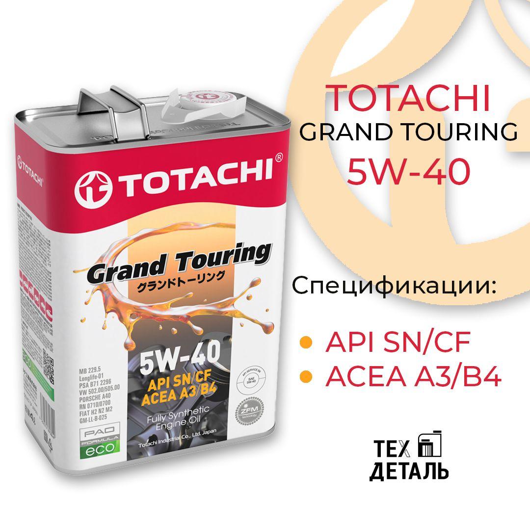 TOTACHI 5W-40 Масло моторное, Синтетическое, 4 л