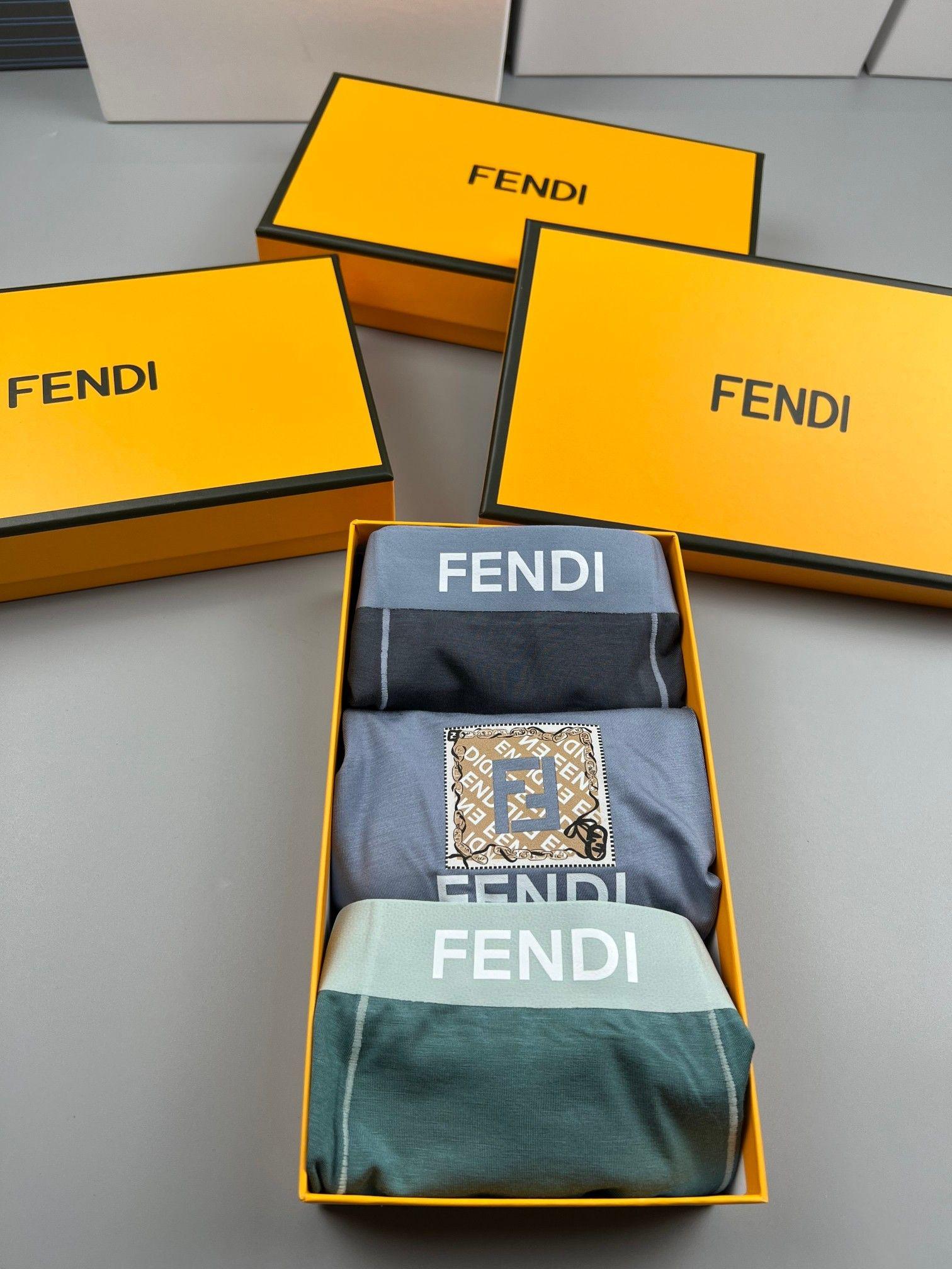 Fendi | Трусы боксеры Fendi, 3 шт