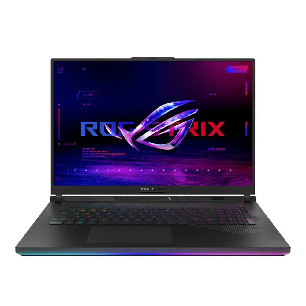 ASUS ROG Strix Scar 18 G834JYR-R6080W Игровой ноутбук 18", Intel Core i9-14900HX, RAM 32 ГБ, SSD 2048 ГБ, GeForce RTX 4090 для ноутбуков (16 Гб), Windows Home, (90NR0IP2-M00400), черный, Русская раскладка