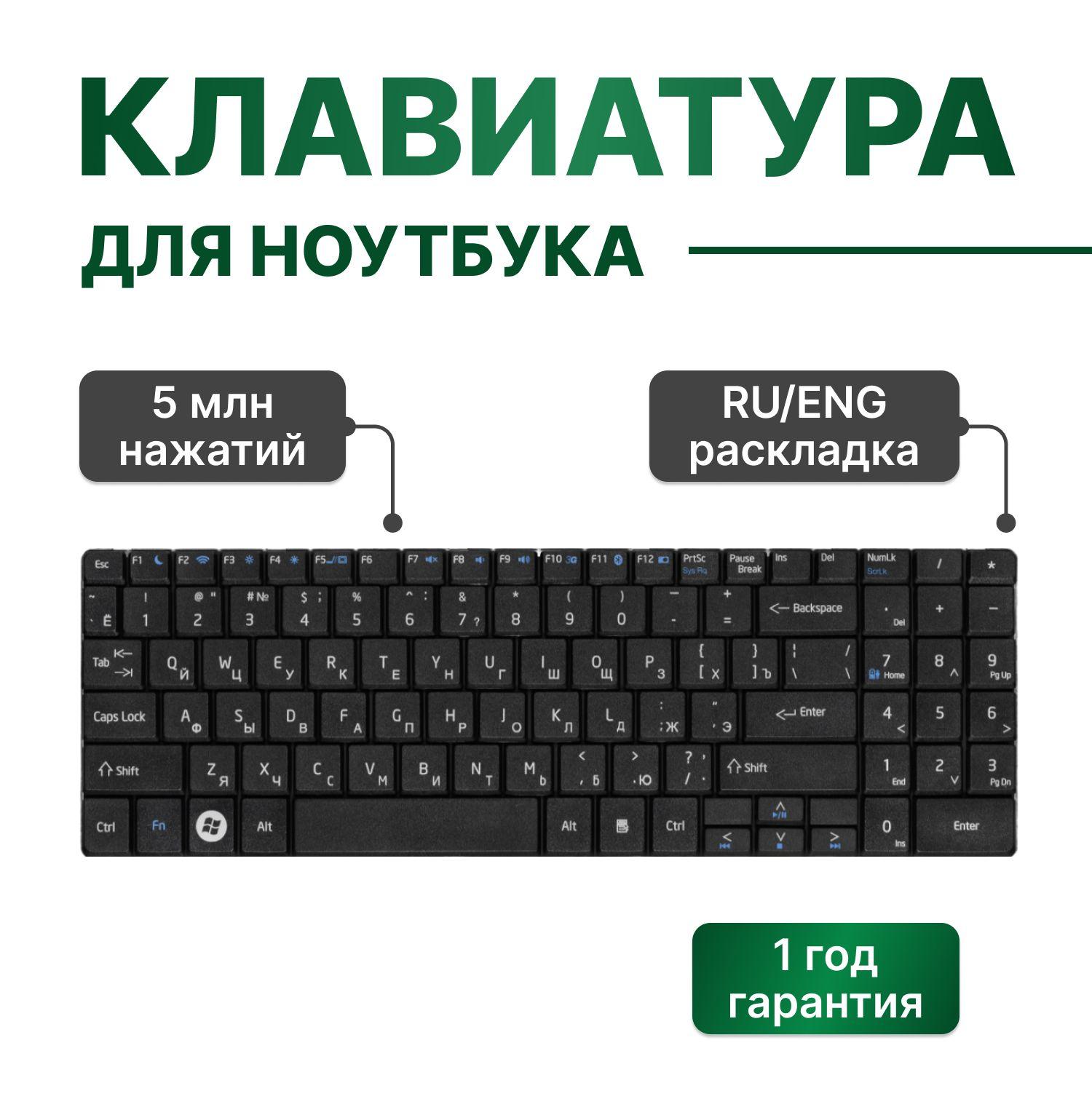 Клавиатура для DNS, MSI, Gigabyte, Medion