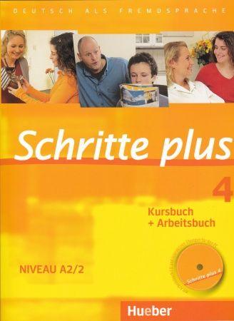 Schritte plus 4, Kurs- + Arbeitsbuch mit CD zum Arbeitsbuch