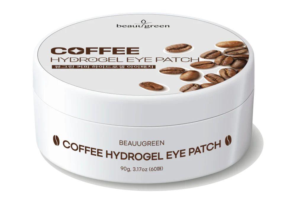 Beauugreen Coffee Hydrogel Eye Patch тонизирующие гидрогелевые патчи с кофеином (60шт.)