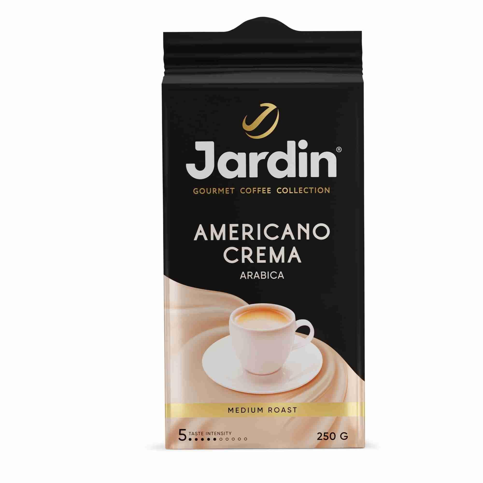 Кофе молотый Jardin Americano Crema, 250 г