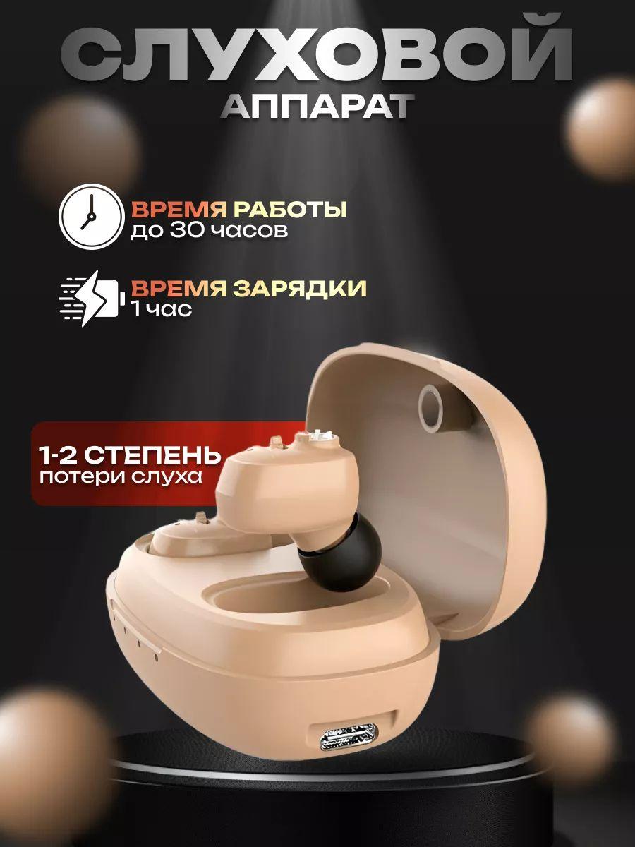 Комплект из двух внутриушных слуховых аппаратов ZINBEST VHP-1607 Dual