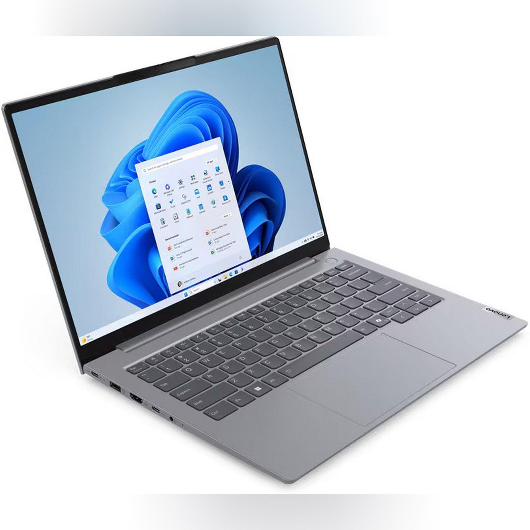 Lenovo ThinkBook 14 G7 2024 Ноутбук 14", AMD Ryzen 7 8845H, RAM 16 ГБ, SSD 1024 ГБ, AMD Radeon 780M, Windows Home, серый, Русская раскладка