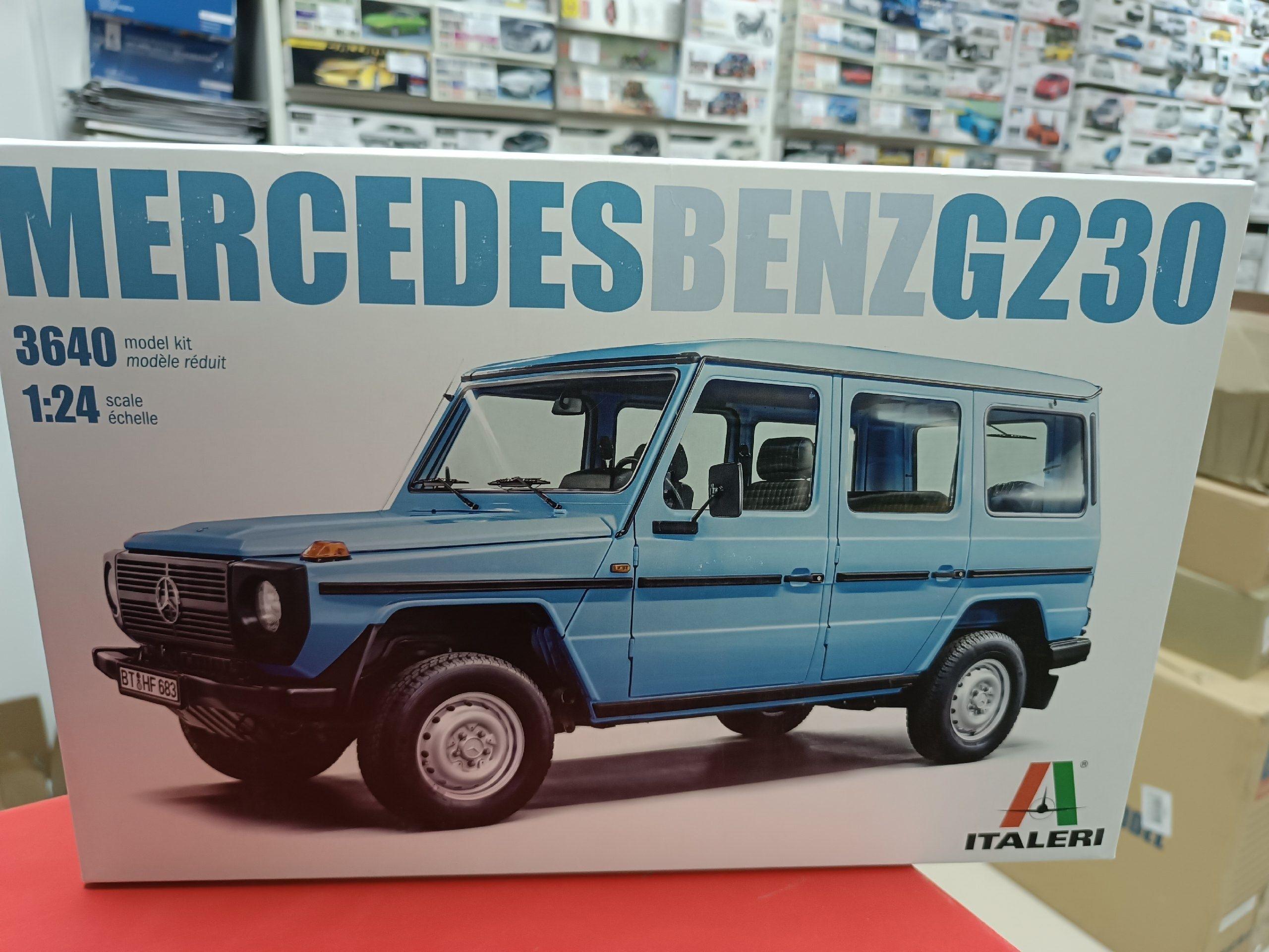 Сборная модель мотоцикла Italeri 1:24 3640ИТ Автомобиль MERSEDES BENZ G230