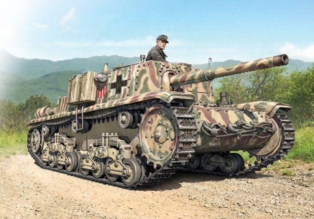 6584 Italeri Самоходное орудие Semovente M42 da 75/34 1/35