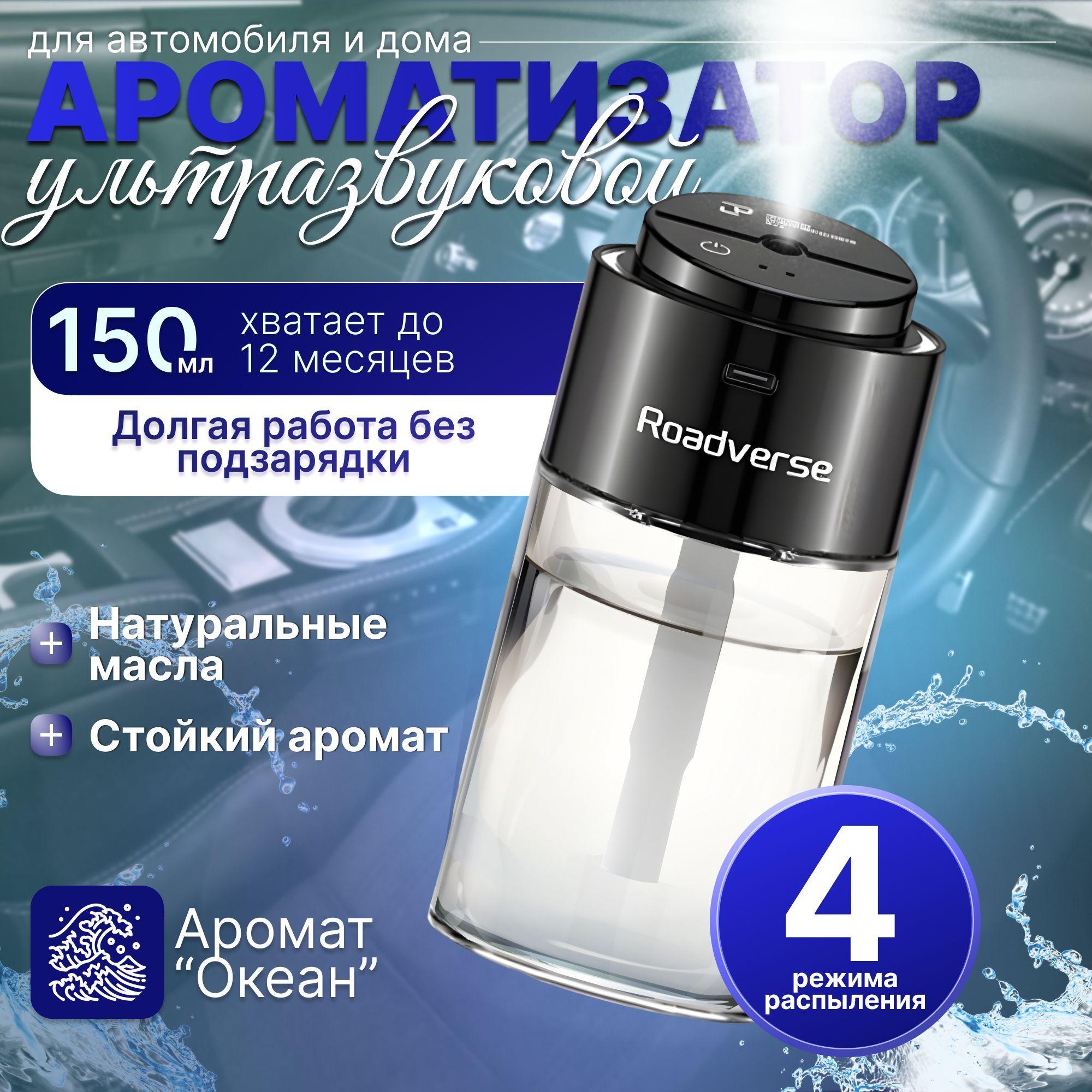 Ароматизатор для автомобиля автоматический, освежитель воздуха в салон, аромадиффузор океан