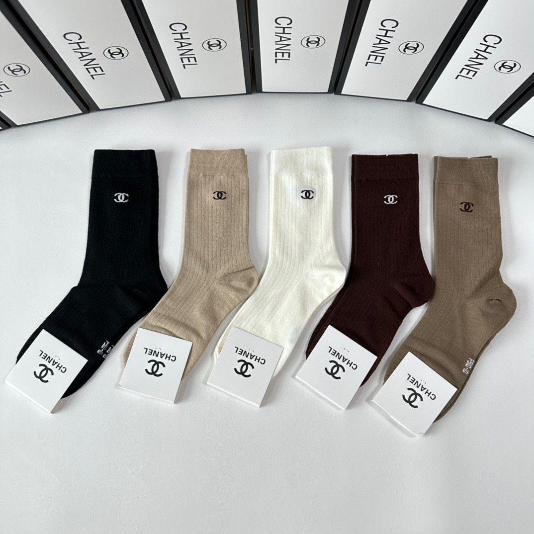 Носки Chanel Socks, 5 пар