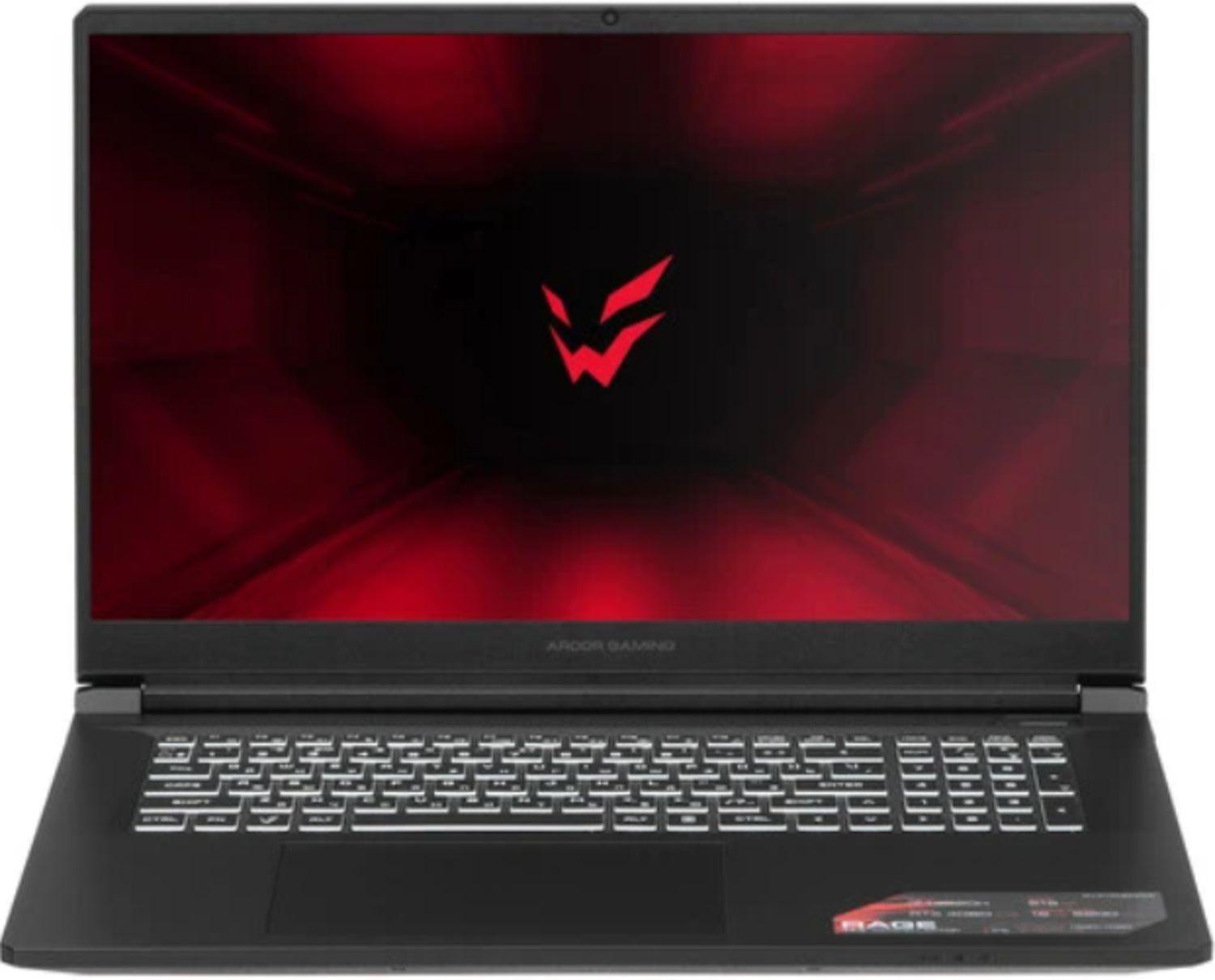 ARDOR GAMING Игровые ноутбуки Игровой ноутбук 17.3", Intel Core i7-13620H, RAM 16 ГБ, SSD, NVIDIA GeForce RTX 4060 (8 Гб), Без системы, (R17-I7ND404), черный