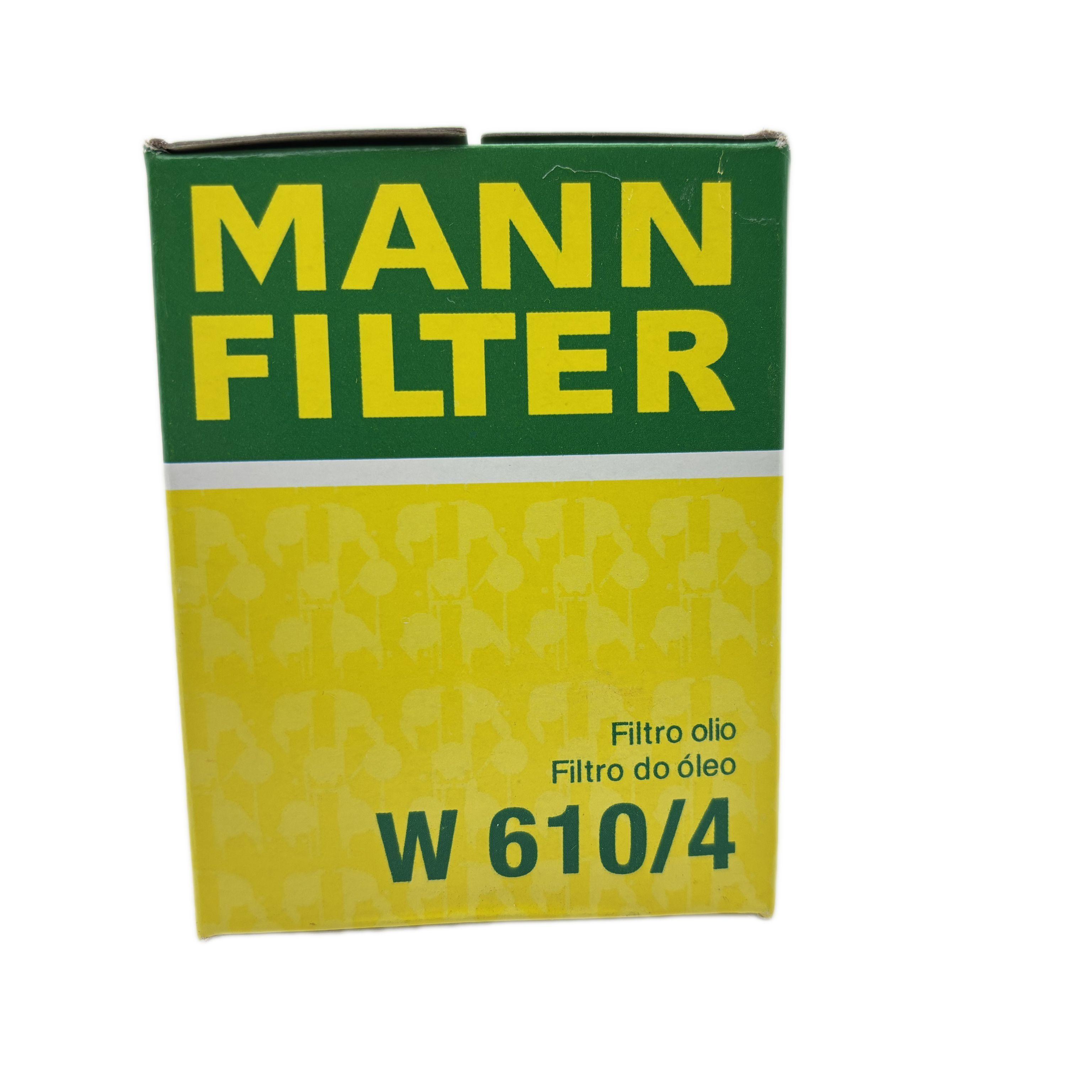 Фильтр масляный MANN-FILTER W610/4, NISSAN: 100 NX Micra Note Primera Serena Sunny