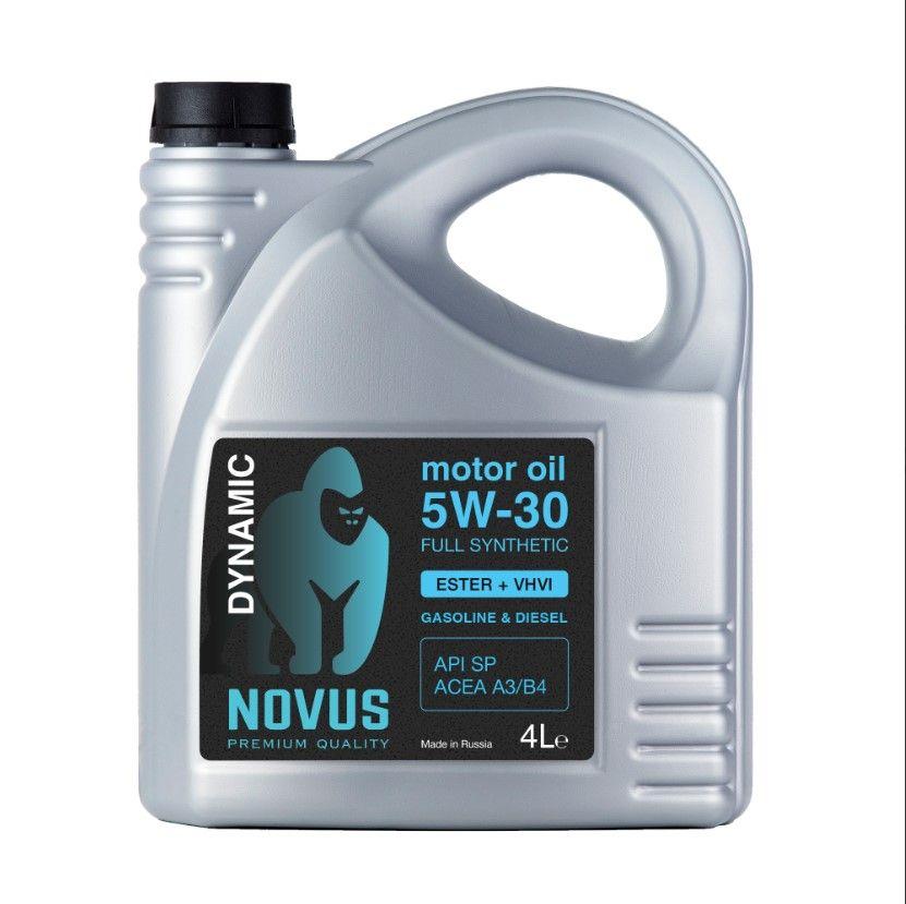 NOVUS DYNAMIC 5W-30 Масло моторное, Синтетическое, 4 л