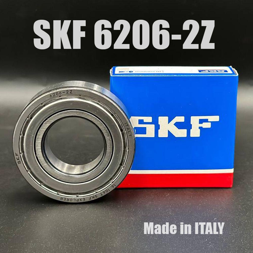 Подшипник SKF 6206-2Z (80260) 30*62*16 Made in Italy