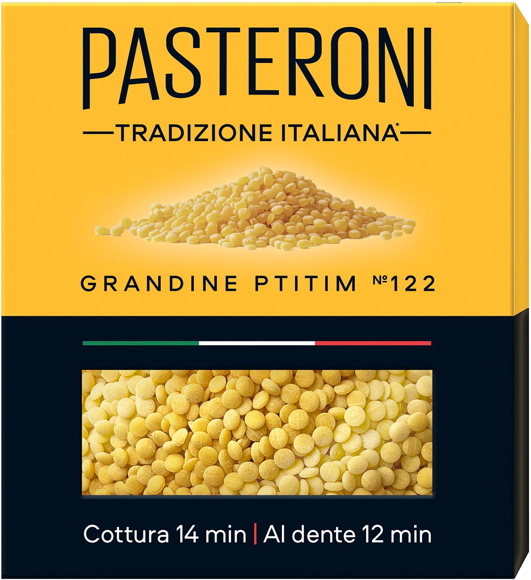 Макароны Pasteroni Grandine Ptitim №122 400г