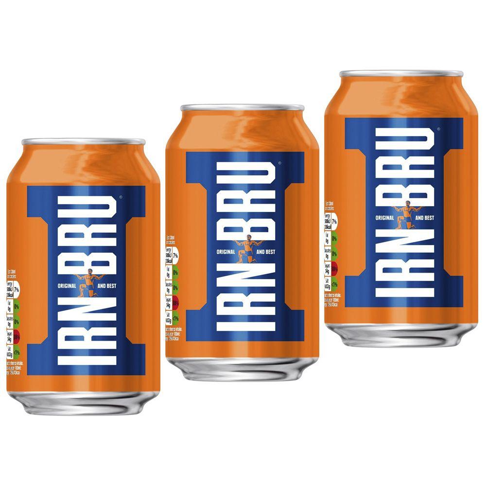 Газированный напиток IRN-BRU 3 шт по 330 мл