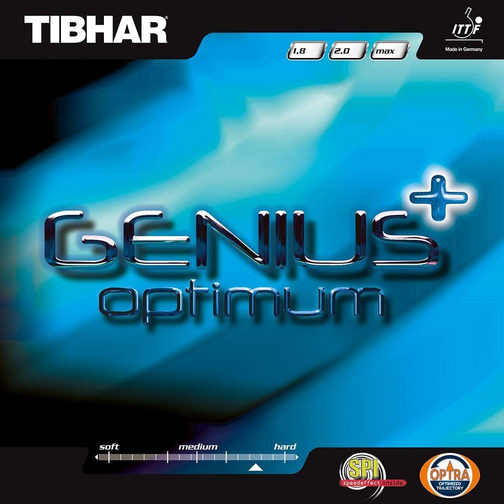 Накладка для ракетки Tibhar Genius+Optimum max black