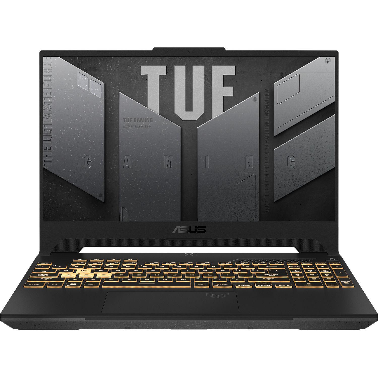 ASUS ASUS TUF Gaming F15 FX507ZC4-HN172 Ноутбук 15.6", Intel Core i7-12700H, RAM 16 ГБ, SSD 512 ГБ, NVIDIA GeForce RTX 3050 для ноутбуков (4 Гб), Без системы, (90NR0GW1-M00T90), серый, Русская раскладка