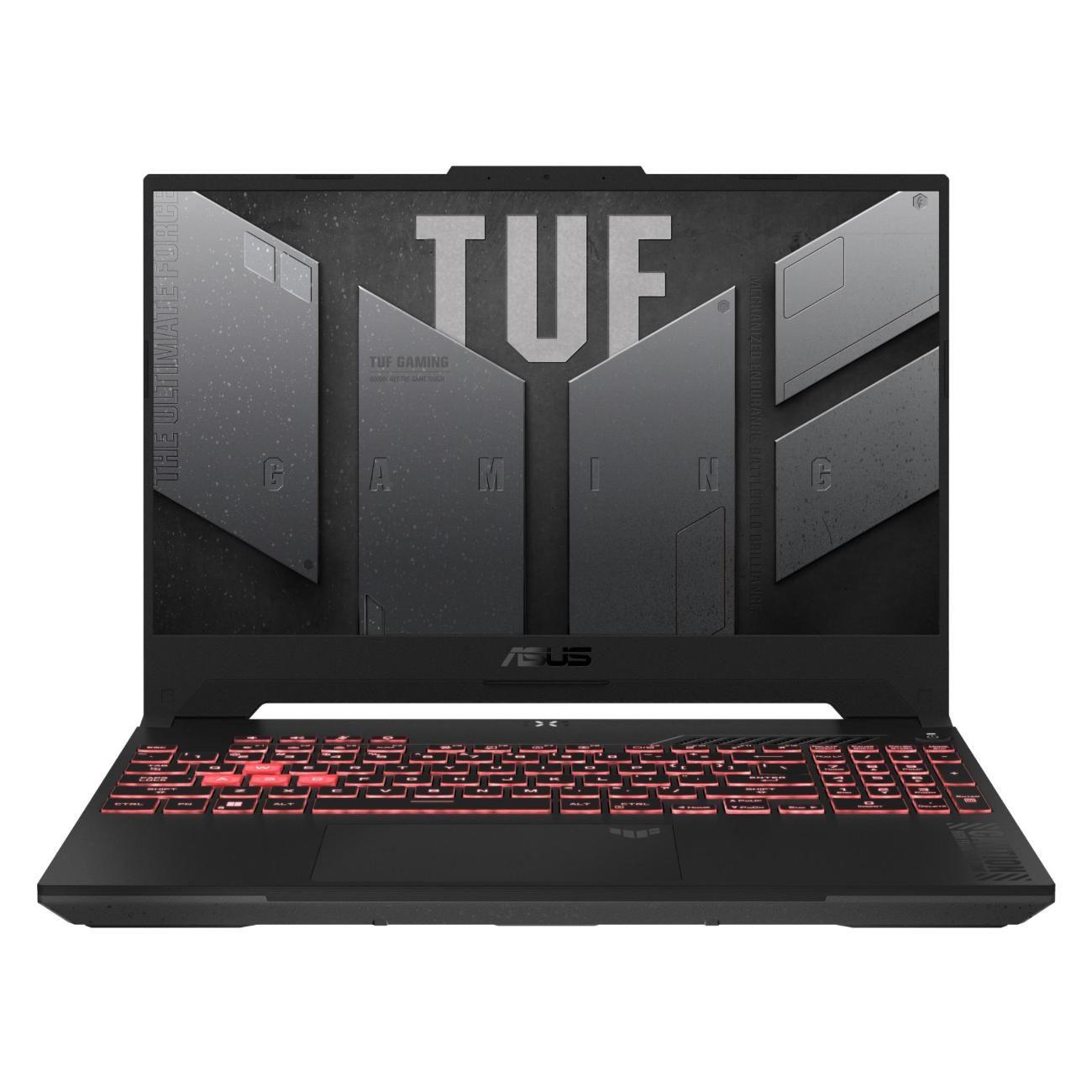 ASUS TUF A15 FA507NV-LP109 (90NR0E85-M00CE0) Игровой ноутбук 15.6", AMD Ryzen 5 7535HS, RAM 16 ГБ, NVIDIA GeForce RTX 4060 для ноутбуков (6 Гб), серый, Русская раскладка