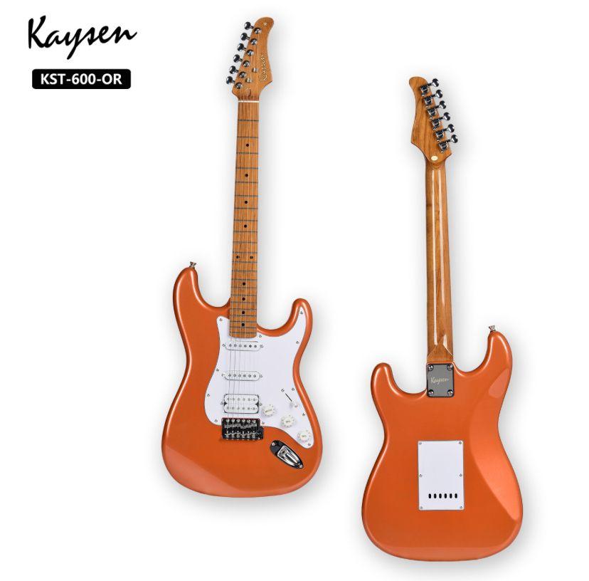 Электрогитара Kaysen KST-600 Stratocaster Orange, оранжевый