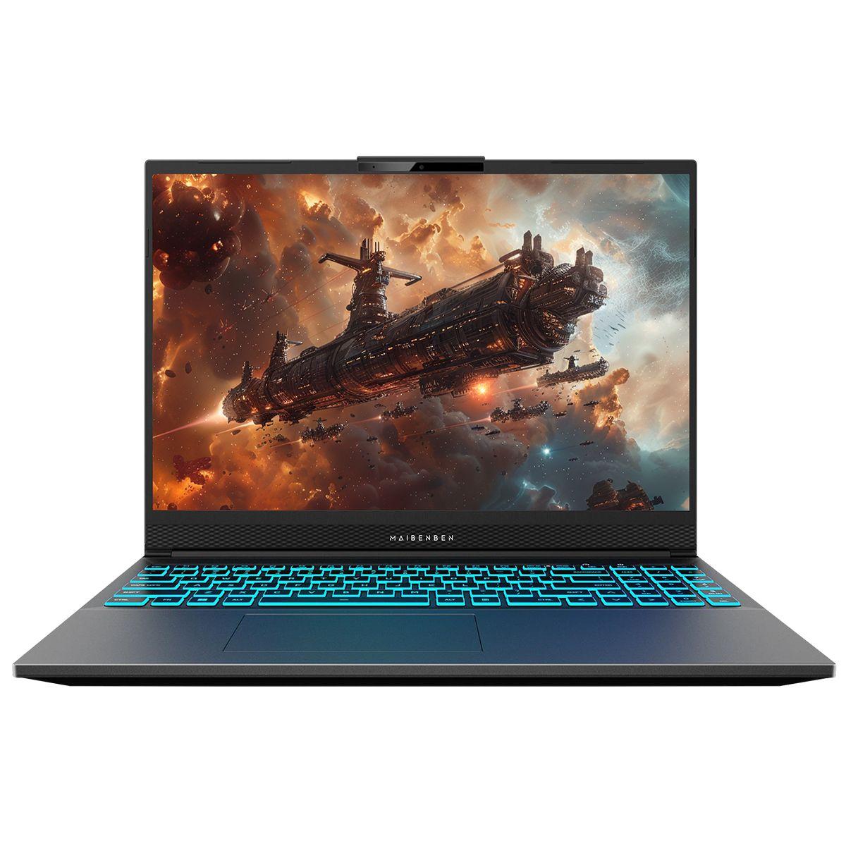 MAIBENBEN X-Treme Typhoon X16A Игровой ноутбук 16", AMD Ryzen 7 7435H, RAM 16 ГБ, SSD 512 ГБ, NVIDIA GeForce RTX 4050 для ноутбуков (6 Гб), Windows Home, (X16A-R77445FFSHGRE0), серый, Русская раскладка