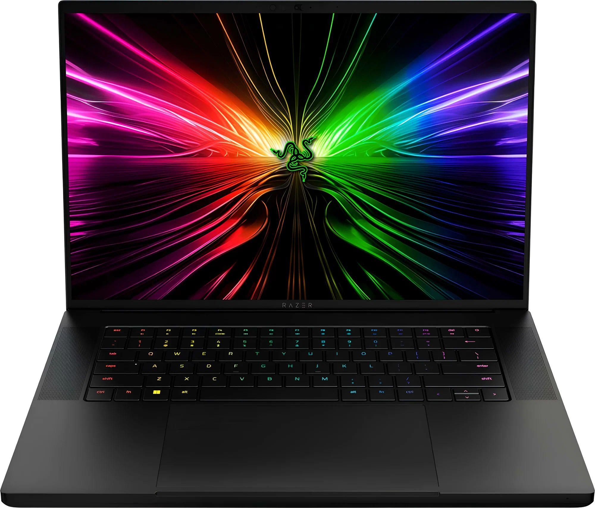 Razer Blade 16 Игровой ноутбук 16", Intel Core i9-14900HX, RAM 96 ГБ, SSD, NVIDIA GeForce RTX 4090 (16 Гб), Windows Home, (RZ09-0510), черный, Русская раскладка