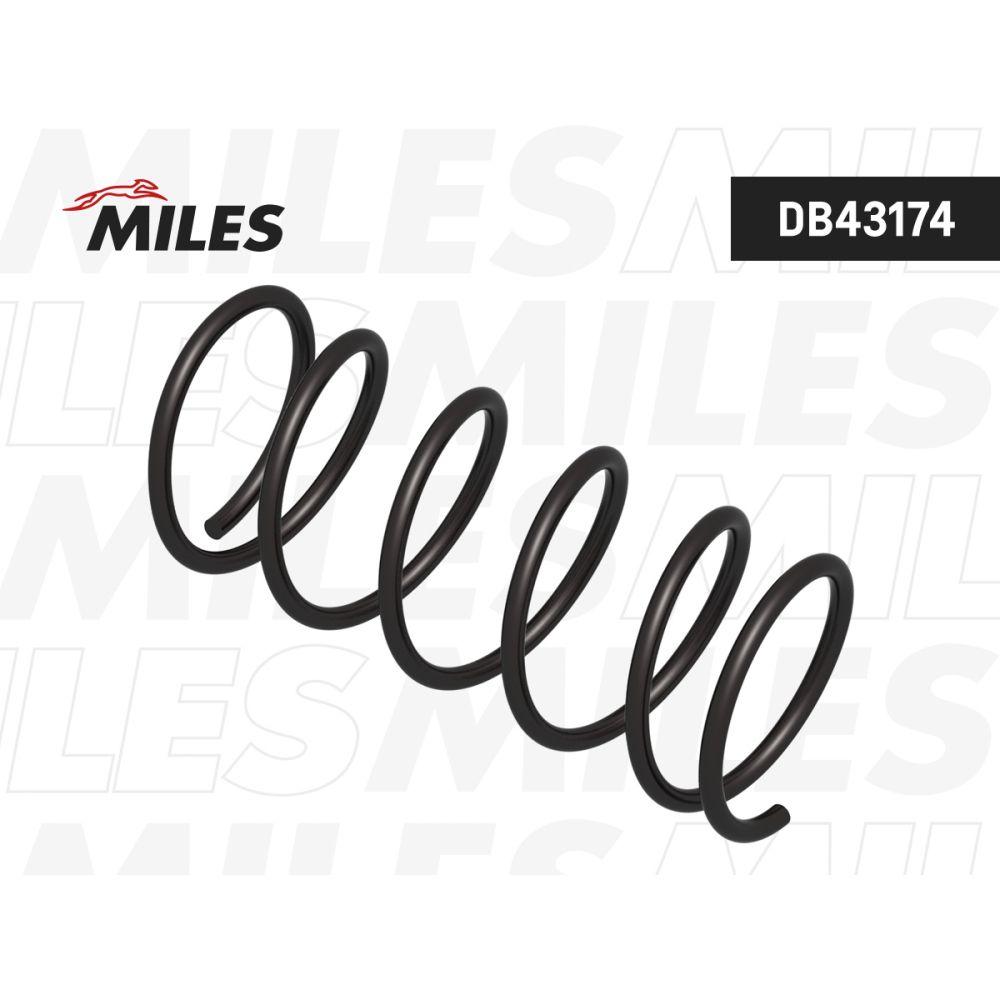 Пружина CITROEN BERLINGO 1.8i(MFLFX) 97- передняя MILES MILES DB43174, oem 500235