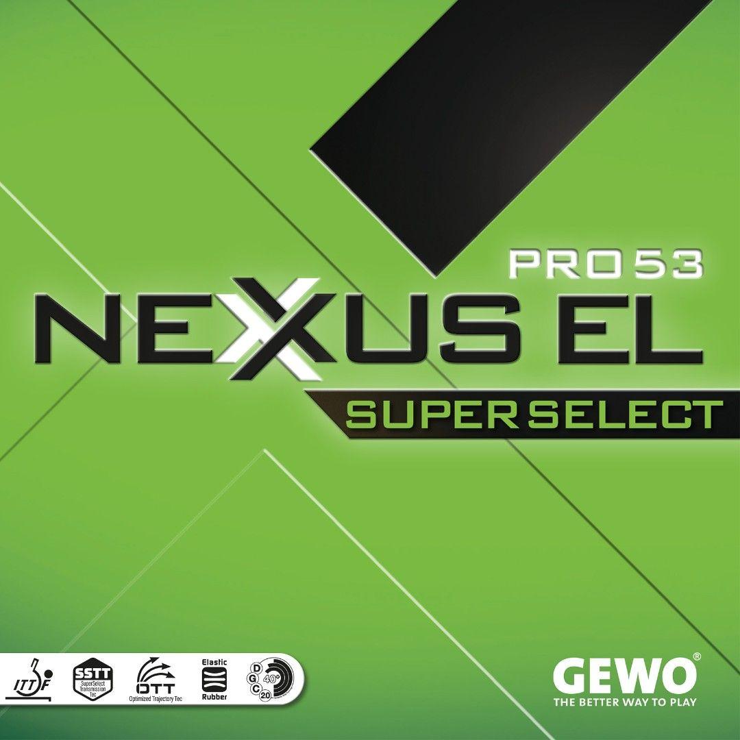 Накладка GEWO Nexxus EL Pro 53 Super Select Черный 2.0