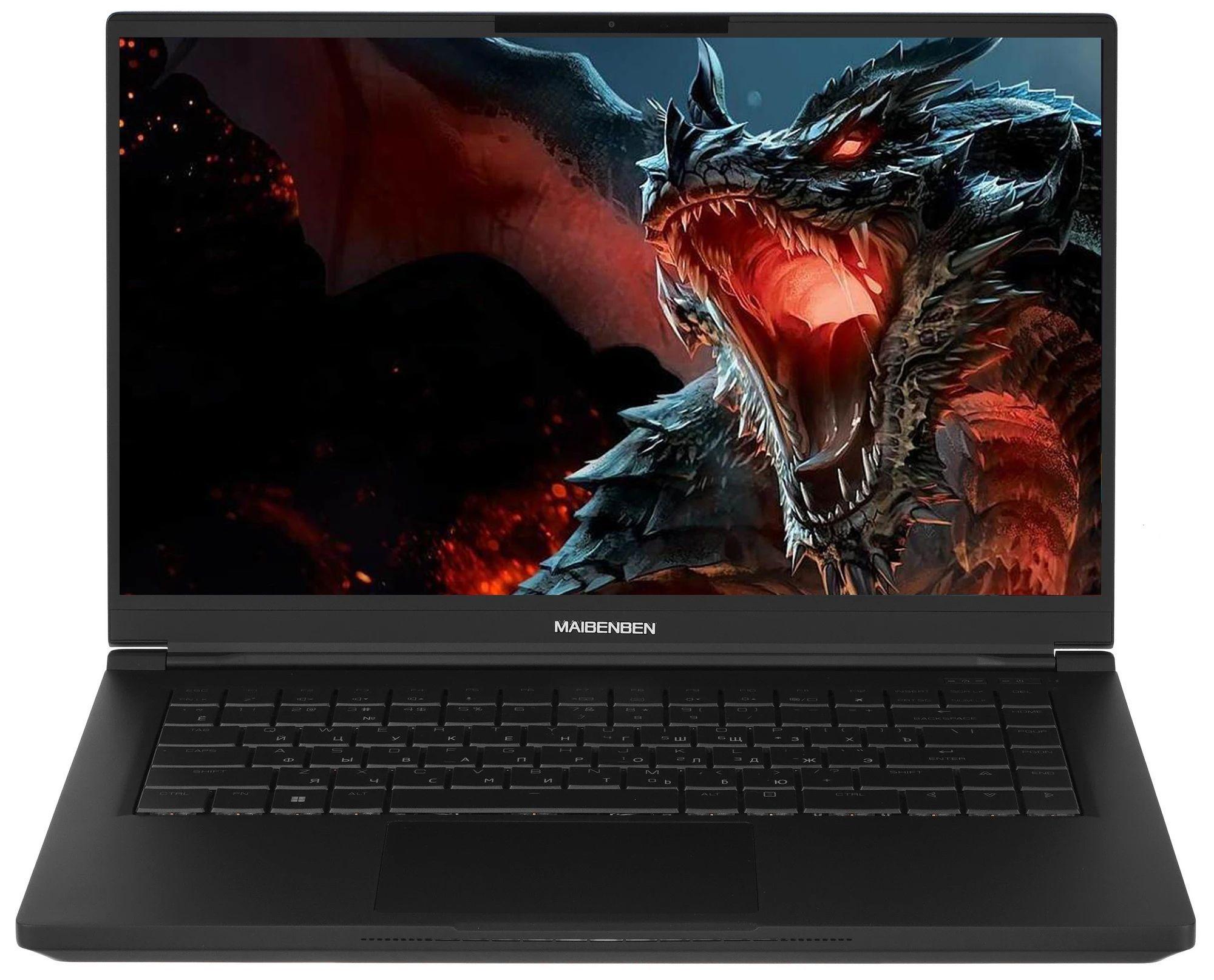 NOT-MAI-6 Игровой ноутбук 15.6", Intel Core i7-11800H, RAM 32 ГБ, SSD 1024 ГБ, NVIDIA GeForce RTX 3070 для ноутбуков (8 Гб), Windows Home, черный, Английская раскладка