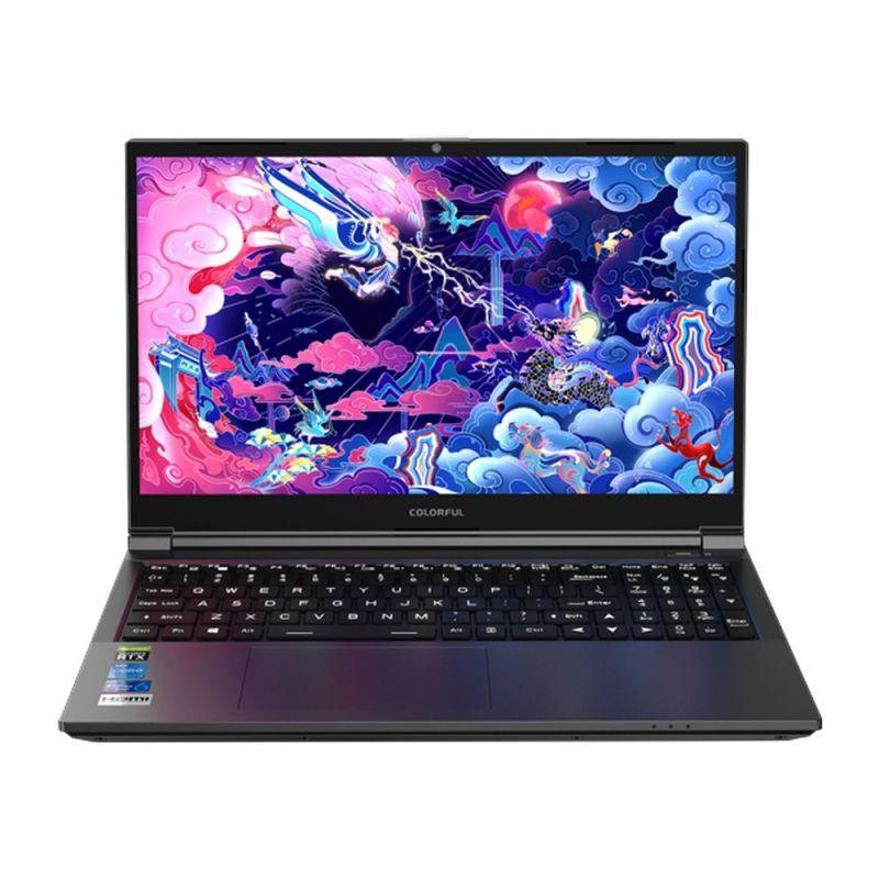 Colorful X15 AT Игровой ноутбук 15.6", Intel Core i7-12650H, RAM 16 ГБ, SSD 512 ГБ, NVIDIA GeForce RTX 4060 для ноутбуков (8 Гб), Windows Home, (A10003400436), серый