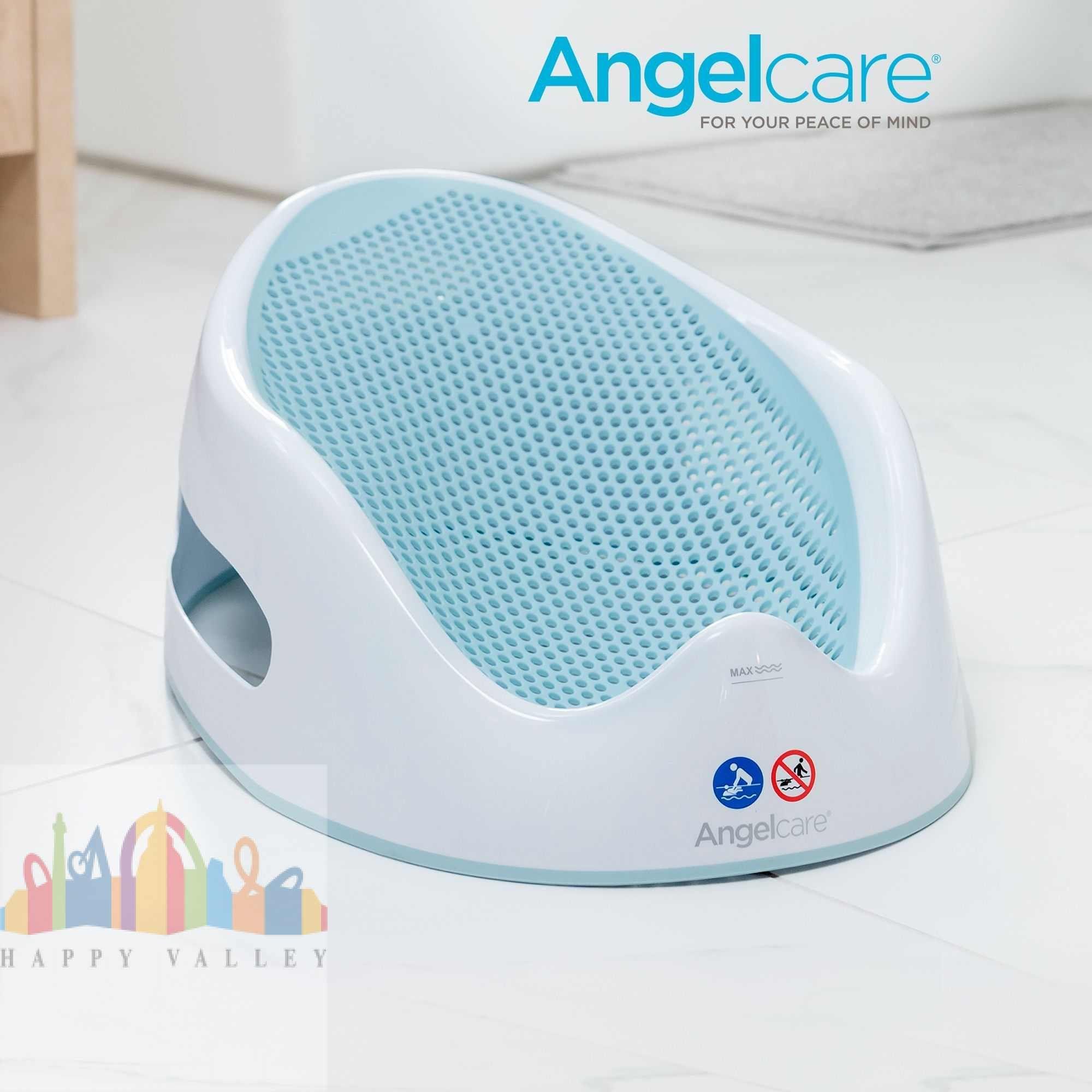 Лежак-горка для купания новорожденных детей Angelcare Bath Support, светло-голубой