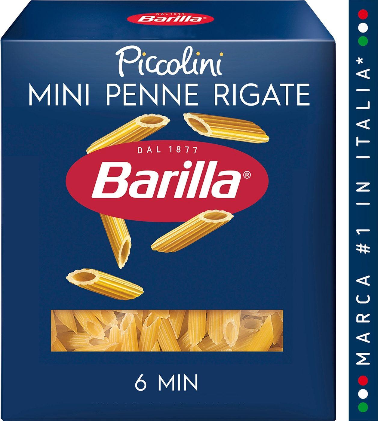 Макароны Barilla Piccolini Mini Penne Rigate n.66 450г