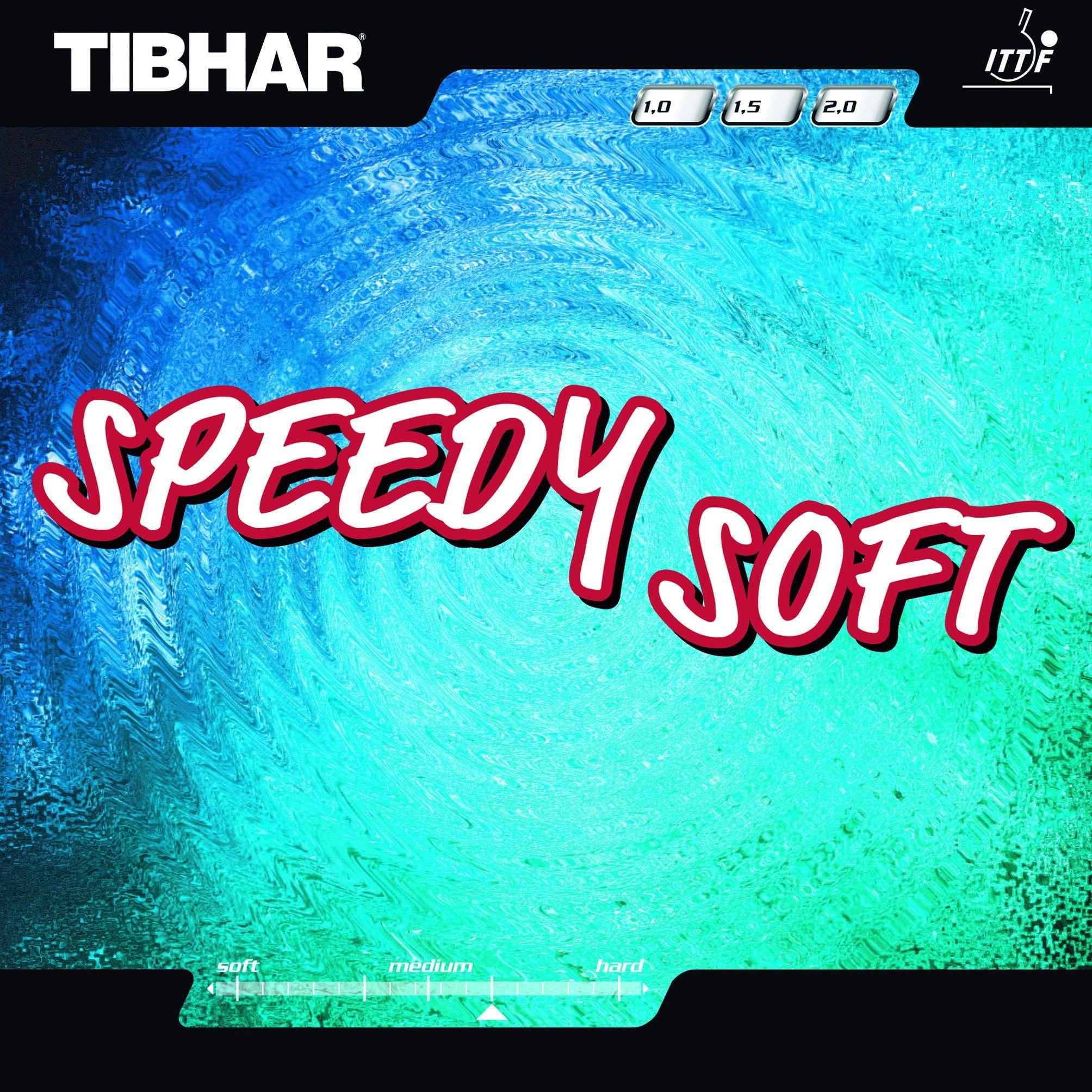 Накладка для ракетки Tibhar Speedy Soft 2.0 black