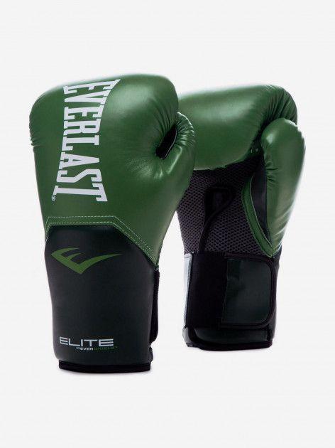 Перчатки боксерские Everlast Elite Pro style 8 oz зеленый