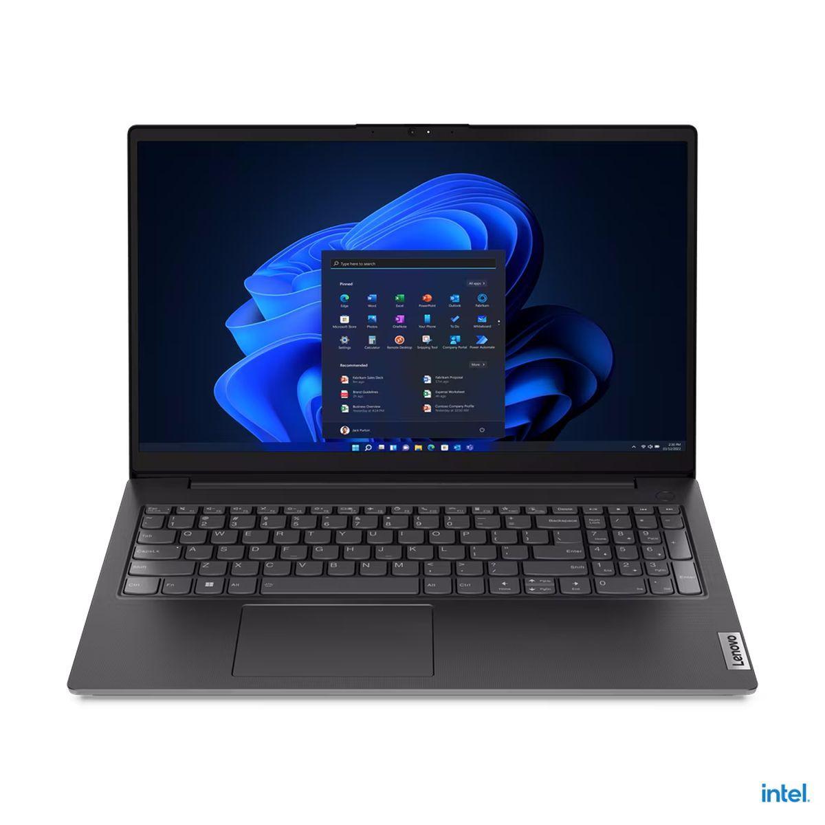 Lenovo V15 G4 IRU Ноутбук 15.6", Intel Core i5-13420H, RAM 16 ГБ, SSD 512 ГБ, Intel UHD Graphics, Без системы, (83A100BBRU), черный, Русская раскладка