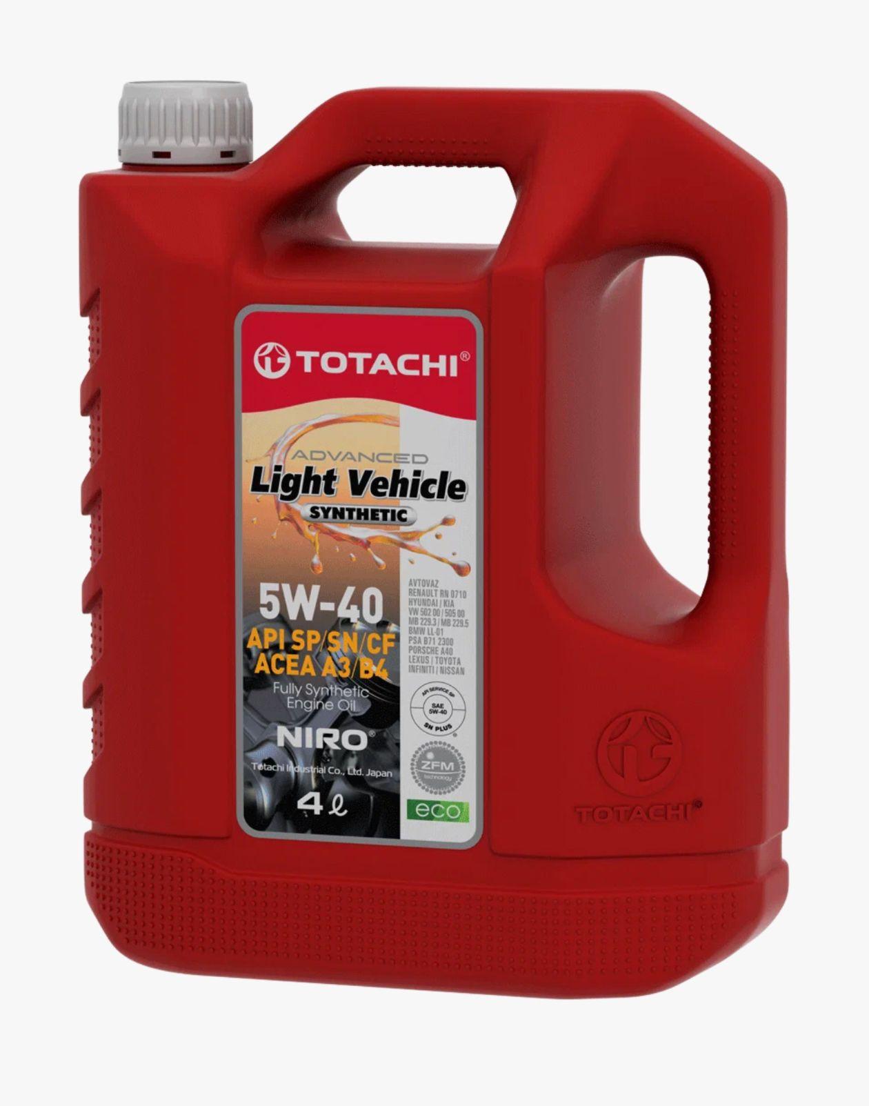 TOTACHI 5W-40 Масло моторное, Синтетическое, 4 л