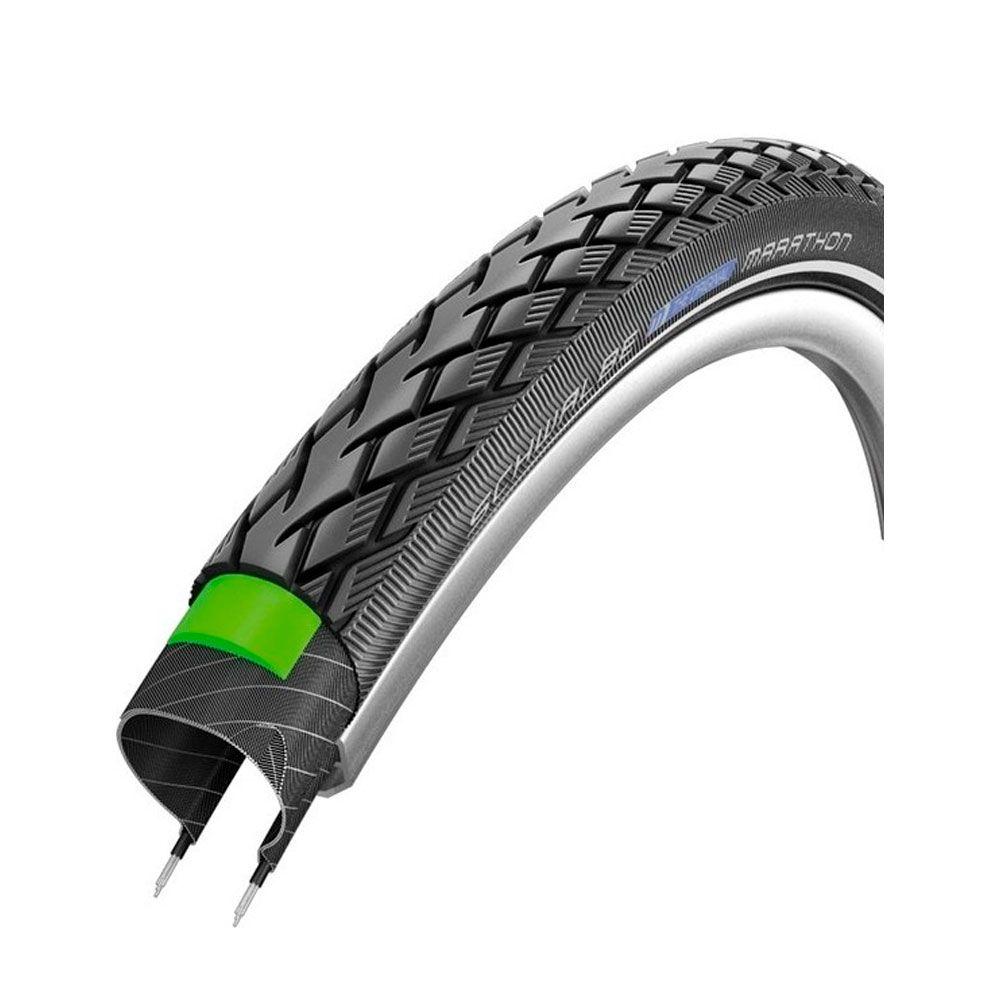 Schwalbe покрышка Marathon Perf, GreenGuard, TwinSkin, EC (28 x 1.75 (47-622), black-skin+reflex)