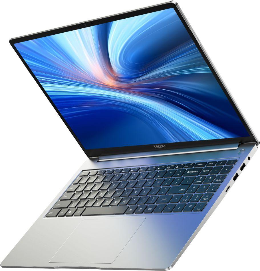 Tecno T16 Ноутбук 16", Intel Core i5-13420H, RAM 16 ГБ, SSD, Intel UHD Graphics, Windows Home, (T16RA-NES1), серый, Русская раскладка