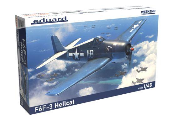 Eduard | 84194 Eduard Самолет F6F-3 Hellcat (Weekend) 1/48